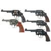 Image 1 : Five Double Action Revolvers