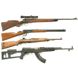 Three Carbines and One Rifle