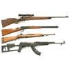 Image 1 : Three Carbines and One Rifle