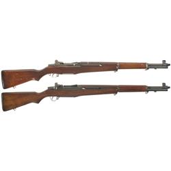 Two M1 Garand Rifles