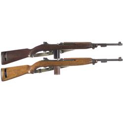 Two U.S. M1 Semi-Automatic Carbines