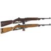 Image 1 : Two U.S. M1 Semi-Automatic Carbines