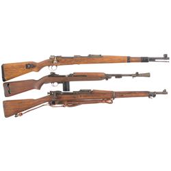 Three Military Long Arms