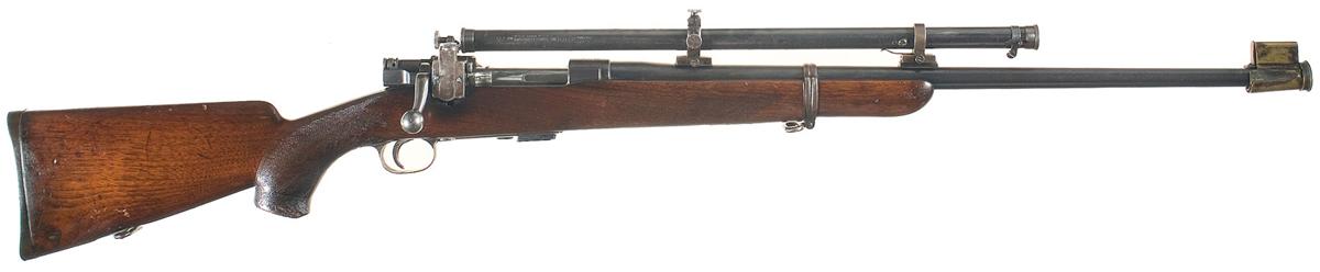 Early Springfield Model 1922 Bolt Action Rifle with Scope