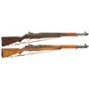 Image 1 : Two U.S. Military Rifles