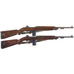 Two U.S. M1 Semi-Automatic Carbines