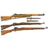 Image 1 : Three U.S. Military Rifles