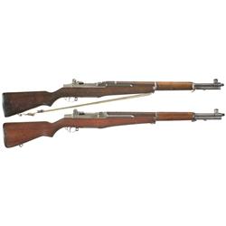 Two U.S. M1 Garand Rifles