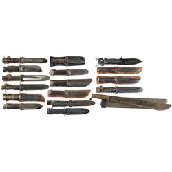 Sixteen Knives, Primarily U.S., and a Machete