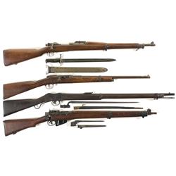 Four Military Rifles