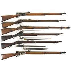 Six Military Rifles