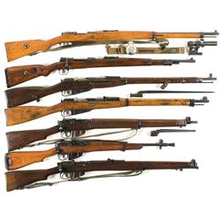 Seven Military Long Arms