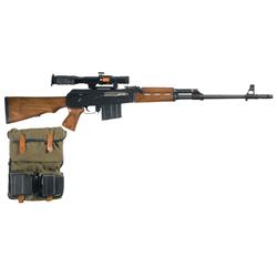 Scarce Yugoslavian M90 Semi-Automatic Rifle with Scope and Accessories