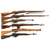 Image 1 : Six Military Rifles, Mostly Bolt Action