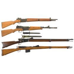 Four European Military Rifles