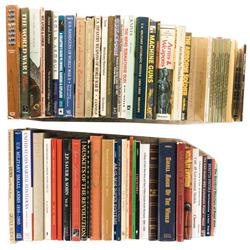 Collection of Firearm Books Including Military Firearms, British Arms, Armor, and Edged Weapons