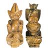 Image 1 : Two Stone Totem Statues
