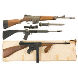 One Semi-Automatic Rifle and Two Carbines