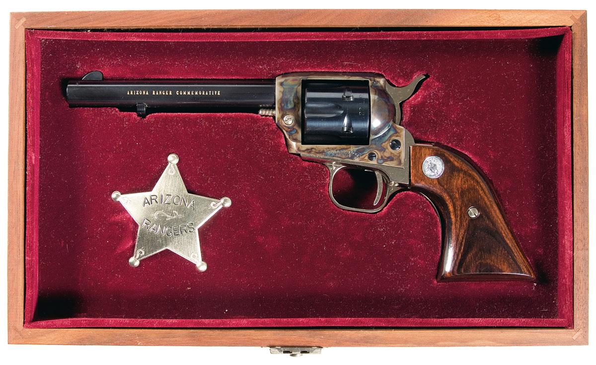 Colt Arizona Ranger Frontier Scout Commemorative Revolver With Display Case