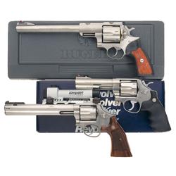 Three Double Action Revolvers