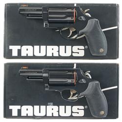 Two Boxed Consecutively Serial Numbered Double Action Revolvers