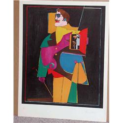 Richard Lindner, Heart, Signed Lithograph