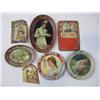 Image 1 : A45-9 COLLECTION OF 7 TIN ADVERTISING TRAYS