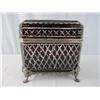 Image 1 : C45-12 CRYSTAL BOX RUBY CUT TO CLEAR