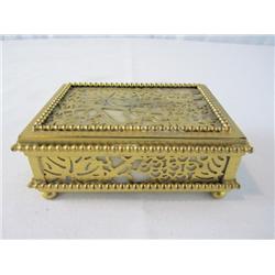 A44-22 SIGNED TIFFANY GRAPEVINE BOX