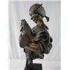 Image 4 : A44-20 AMUSING POLYCHROME BRONZE "CHICKEN CATCHER