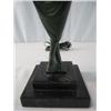 Image 3 : A44-15 ART DECO SPELTER FIGURAL LAMP
