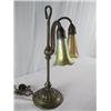 Image 2 : A44-8 SIGNED TIFFANY STUDIOS 3 LITE LILY LAMP
