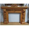 Image 1 : A14-66 LIBERACE'S FINELY CARVED WOOD MANTLE