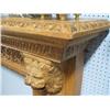Image 7 : A14-66 LIBERACE'S FINELY CARVED WOOD MANTLE