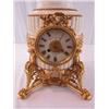 Image 9 : A43-7 MICHAEL JACKSON'S GOLD DORE & MARBLE CLOCK