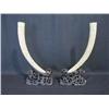 Image 3 : A18-25 PAIR OF CHINESE IVORY CARVED TUSKS