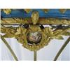 Image 7 : A43-5 ROUND SEVRES TABLE WITH BRONZE BASE