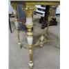 Image 4 : A43-4 GOLD DORE & ONYX TABLE