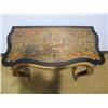 Image 7 : A14-84 BOULLE GAME TABLE W/ TURTLE SHELL