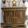 Image 1 : A14-148 BOULLE TWO DOOR VITRINE