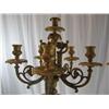 Image 3 : A14-133 PAIR OF COBALT BLUE CANDELABRAS
