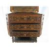 Image 3 : A14-53 CARVED SWISS SEWING TABLE / CHEST