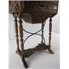 Image 5 : A14-53 CARVED SWISS SEWING TABLE / CHEST