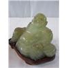 Image 3 : A14-113 PAIR OF JADE BUDDA'S