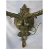 Image 3 : A44-36 PAIR OF 2 ARM BRASS WALL SCONCES