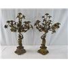 Image 1 : A14-119 PAIR OF FRENCH ORMOLU FIGURAL CANDELABRAS