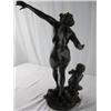 Image 3 : A31-3 ART NOUVEAU FIGURINE SIGNED A. MOREAU