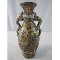A44-30 OLD SATSUMA VASE