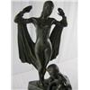 Image 5 : A31-13 BRONZE ART DECO DOUBLE FIGURINE