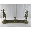 Image 1 : A31-1 ANTIQUE ANDIRON SET